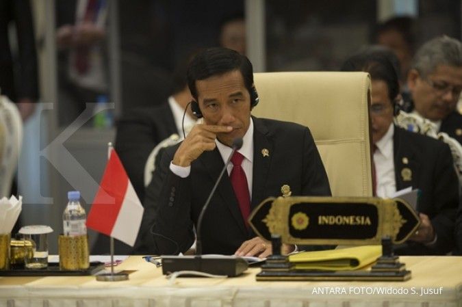 Jokowi larang menteri bahas satuan tiga dengan DPR