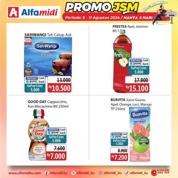 Promo JSM Alfamidi Periode 9-11 Agustus 2024