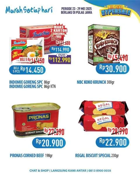 Promo JSM Hypermart Weekend Periode 23-26 Mei 2025