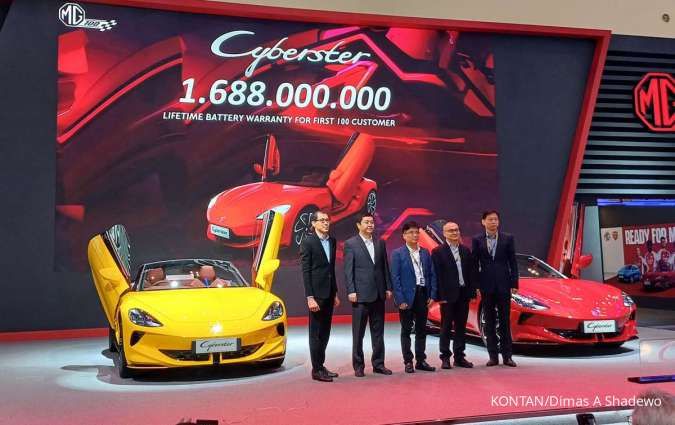 Mobil Listrik Sport MG Cyberster Resmi Meluncur di Indonesia, Segini Harganya