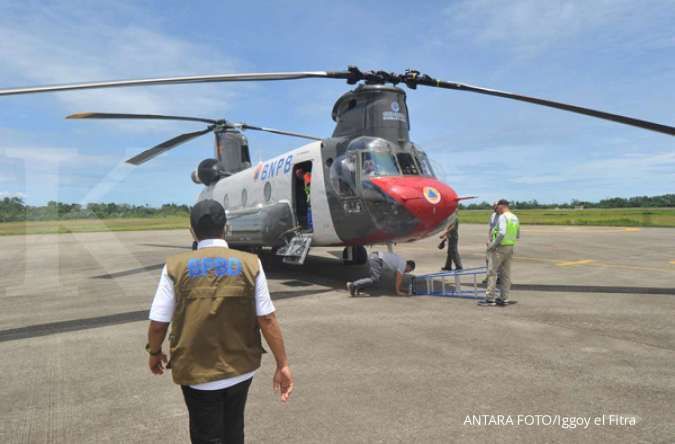 BNPB hari ini mengerahkan enam helikopter untuk evakuasi korban banjir bandang di NTT