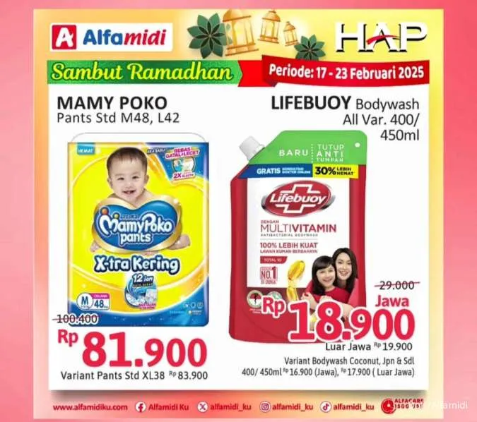 Promo Alfamidi Hemat Satu Pekan Periode 17-23 Februari 2025