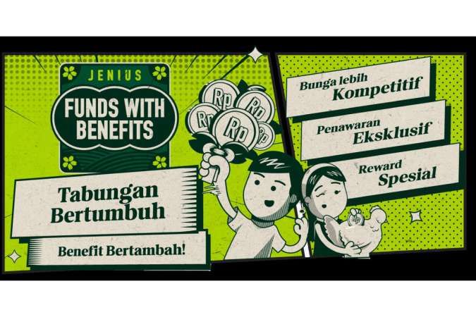 Jenius Hadirkan Funds with Benefits, Program Menabung dengan Banyak Benefit Langsung