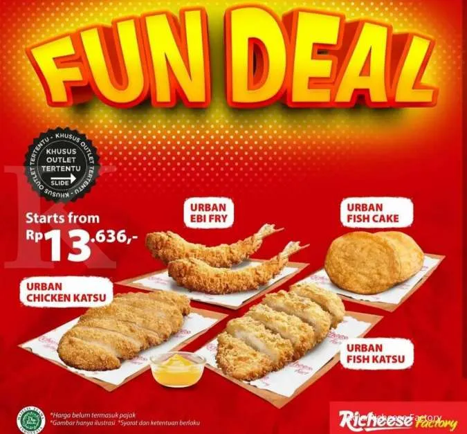 Promo Richeese Factory Fun Deal