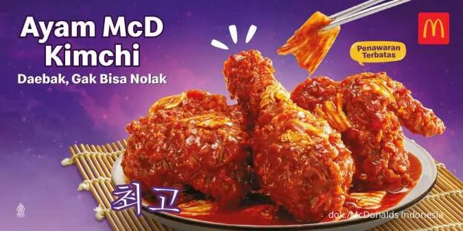 Promo McD Hari Ini Paket Ayam Kimchi McD