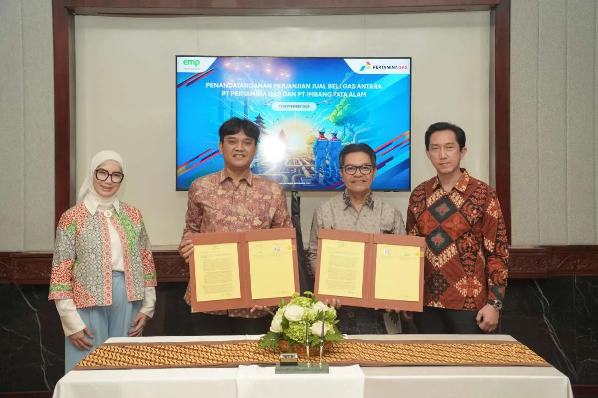 Pertagas Sepakati Jual Beli Gas dengan Afiliasi PT Energi Mega Persada (ENRG)