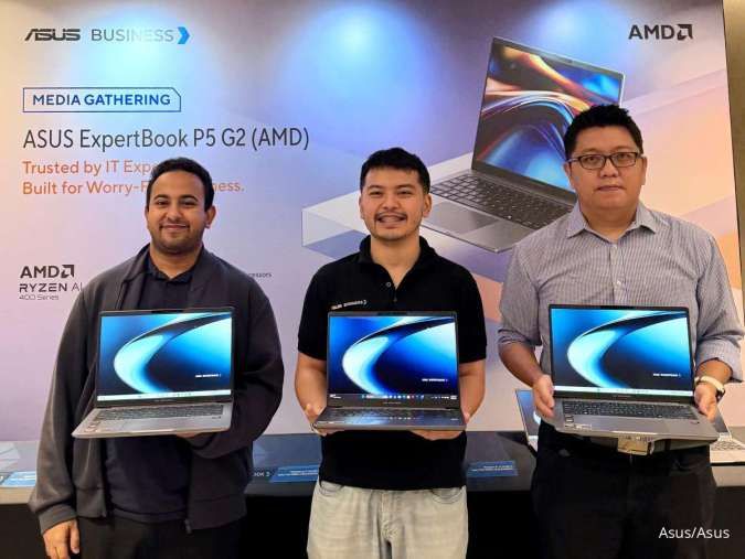 Laptop AI Kian Diminati, Asus Kenalkan ExpertBook P5 G2 untuk Pekerja Hybrid