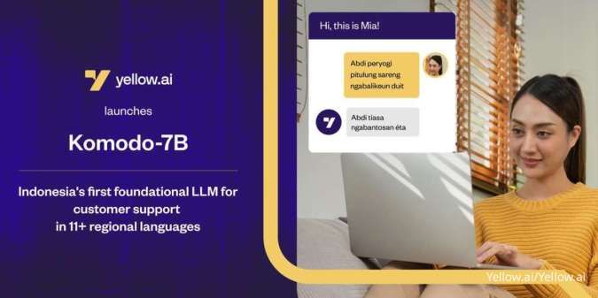 Yellow.ai Meluncurkan Komodo-7B, Large Language Model Dasar Pertama di Indonesia