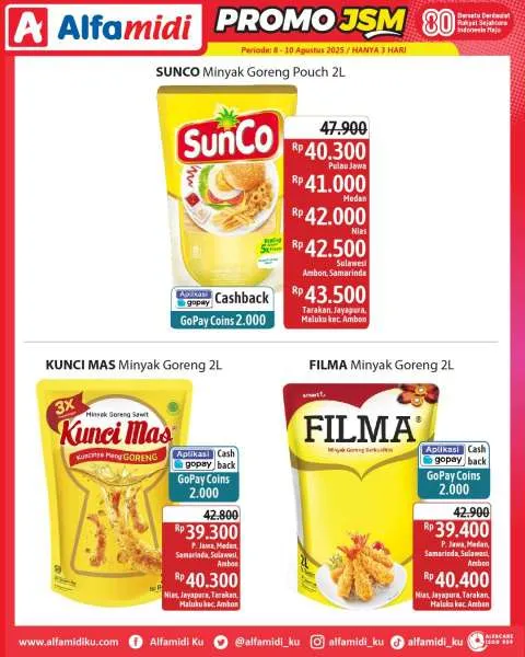 Promo JSM Alfamidi Periode 8-10 Agustus 2025