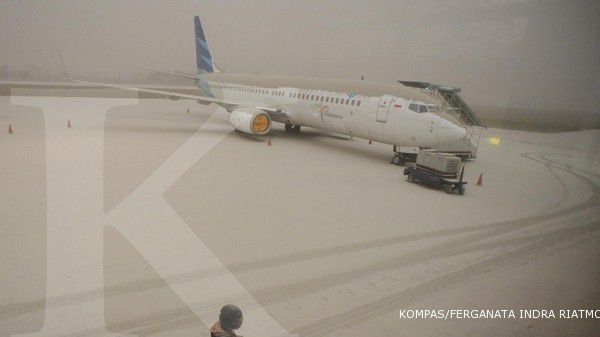 Tujuh bandara ditutup akibat letusan gunung Kelud