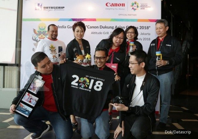 Datascrip lewat Canon jadi official partner Asian Games 2018