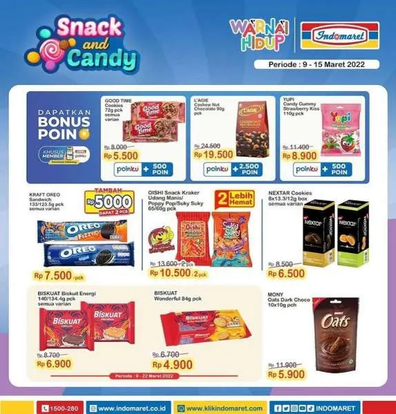 Promo Indomaret Super Hemat Mingguan 9-15 Maret 2022