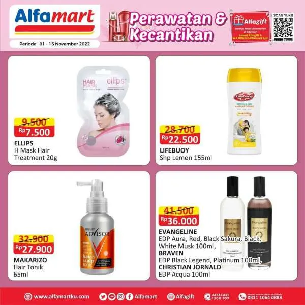 Promo Alfamart Beauty Fair Periode 1-15 November 2022