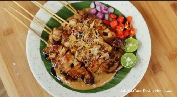 3 Resep Sate Ayam Praktis dan Lezat untuk Bakar-bakaran Malam Tahun Baru