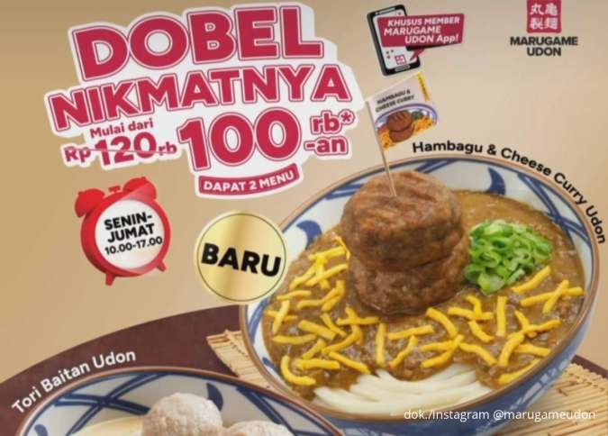 Rasakan Lezatnya 2 Menu Lebih Hemat dengan Promo Marugame Udon Dobel Nikmatnya