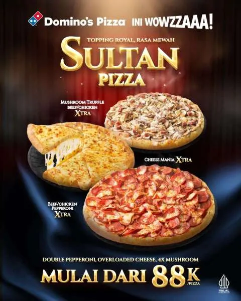 Promo Dominos Pizza Sultan Pizza