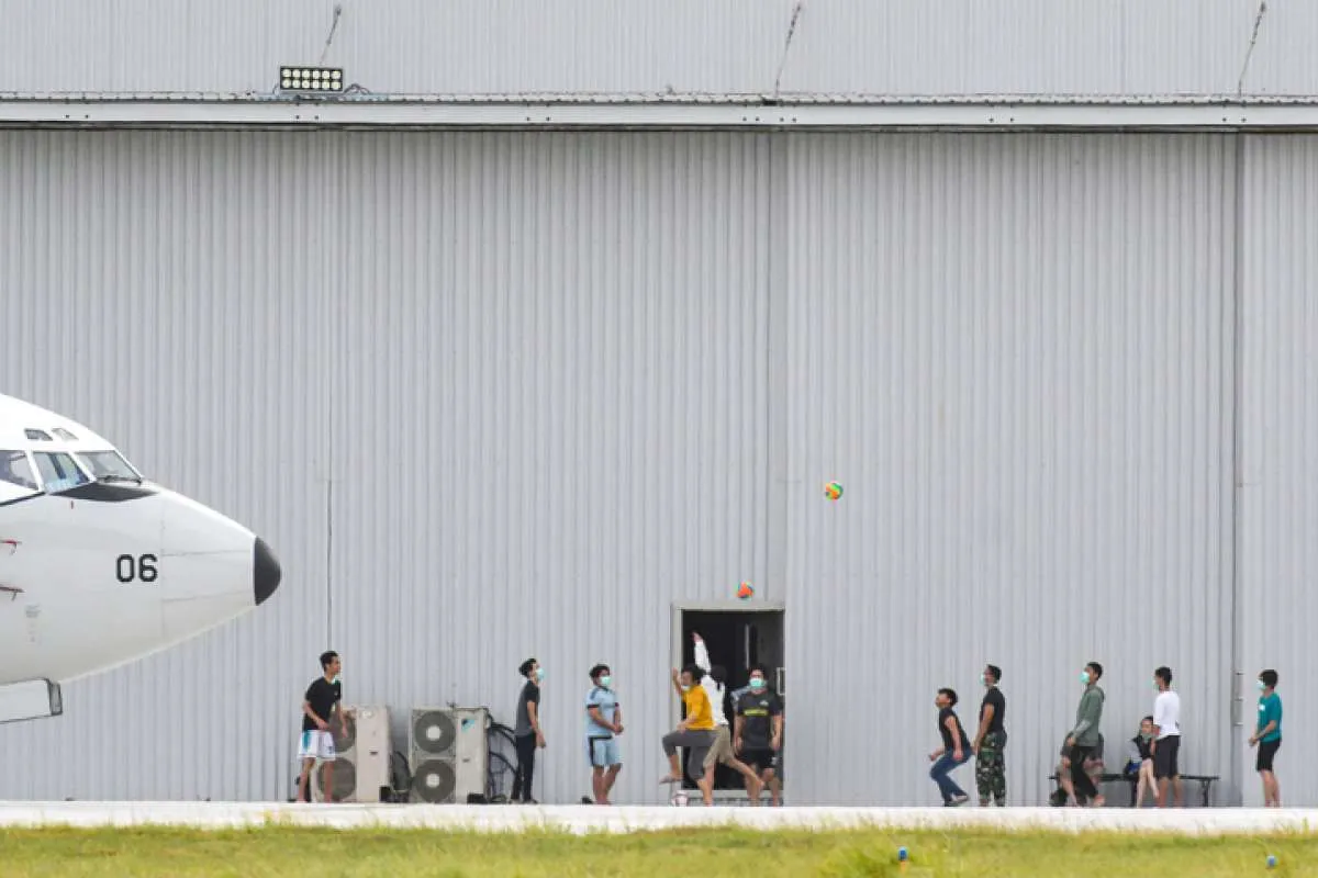 Jalani observasi, KSP: WNI di Natuna dapat Rp 100.000 per orang untuk satu kali makan