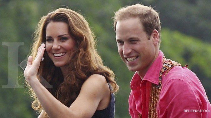 Pangeran William dan Kate akan kunjungi Taj Mahal