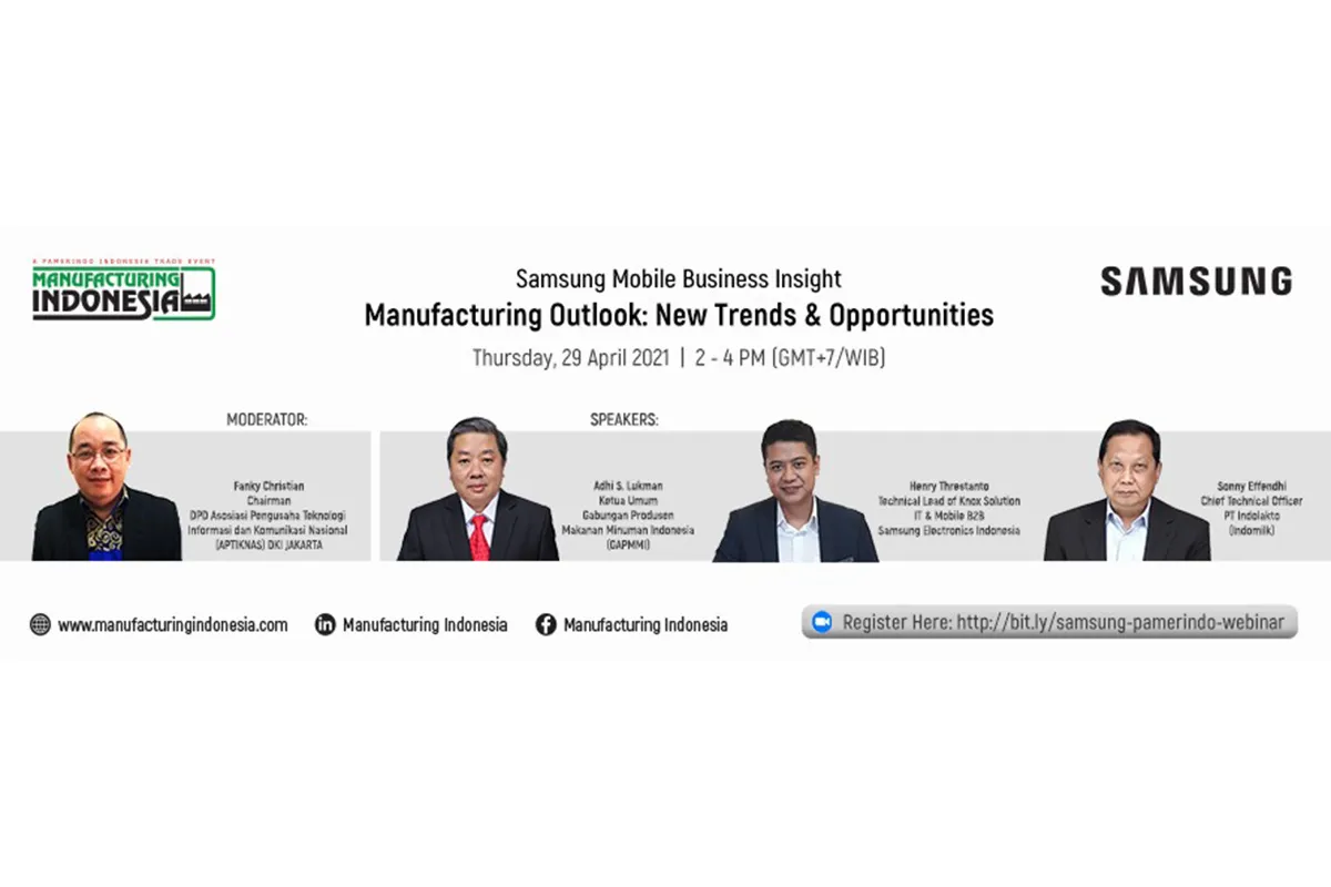 Pamerindo dan Samsung Electronics Indonesia Buka Wawasan Peluang Bisnis Manufaktur