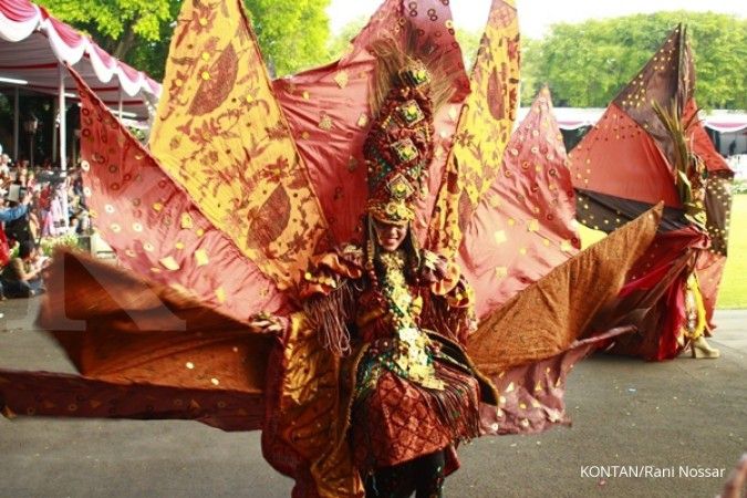 Pawai peluang dari kostum karnaval