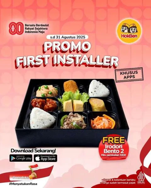 Promo HokBen First Installler