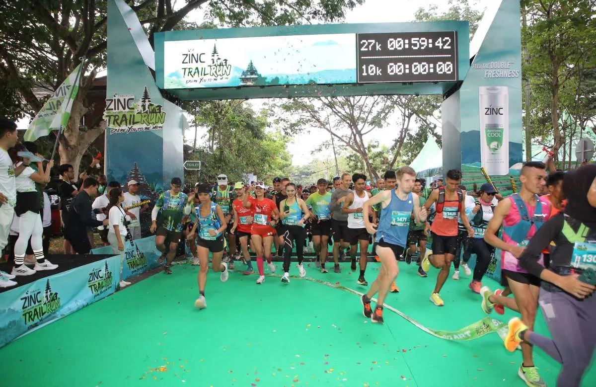 ZINC Trail Run Beri Tantangan Berbeda Pemacu Adrenalin 