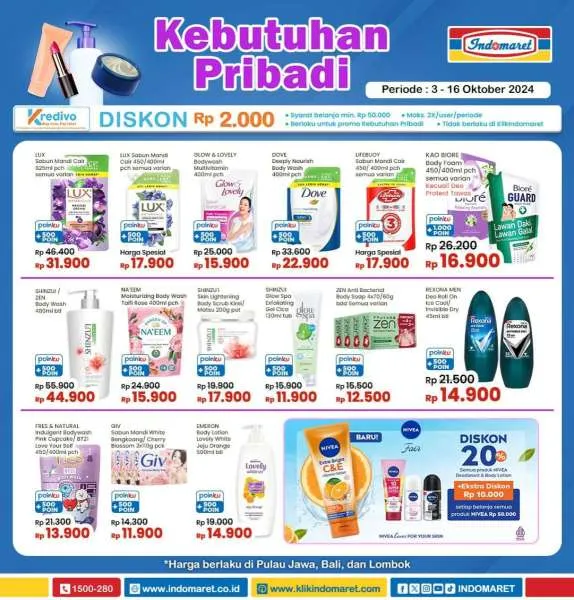 Promo Indomaret Super Hemat Periode 3-16 Oktober 2024