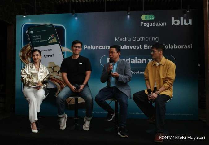 BCA Digital Gandeng Pegadaian, Hadirkan Investasi Emas Mulai Rp10.000 di Aplikasi blu