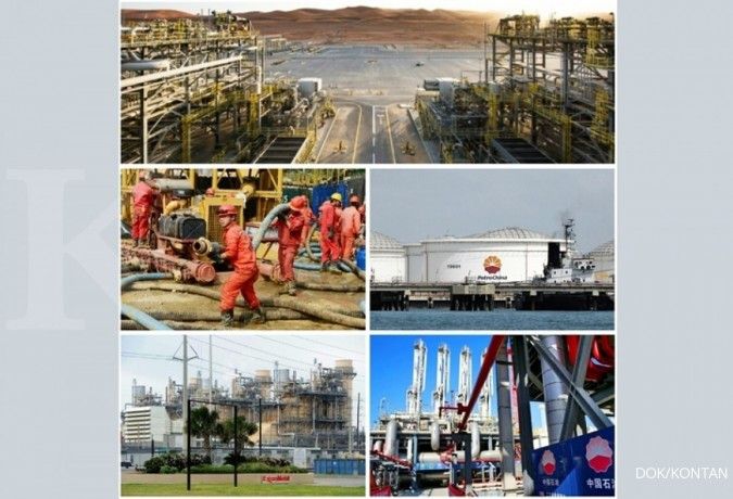 5 Perusahaan minyak dengan produksi harian terbesar di dunia