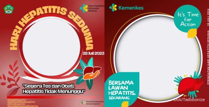  20 Twibbon Hari Hepatitis Sedunia 2024, Diperingati Setiap 28 Juli 