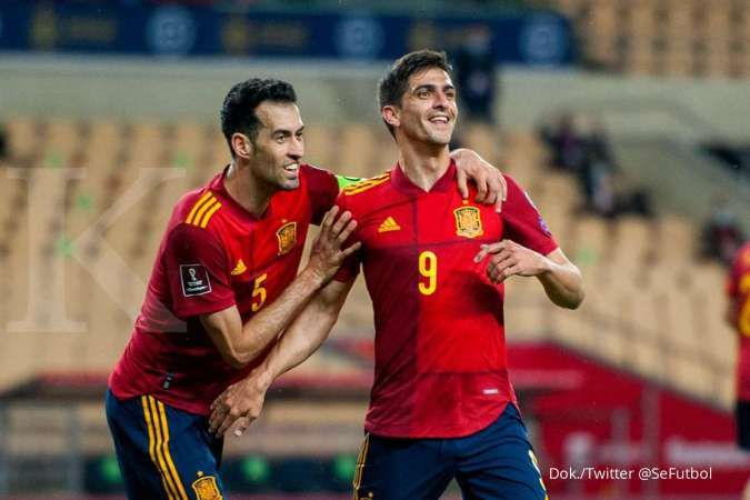 Spanyol vs Kosovo: Menang 3-1, La Furia Roja bungkam Dardanians