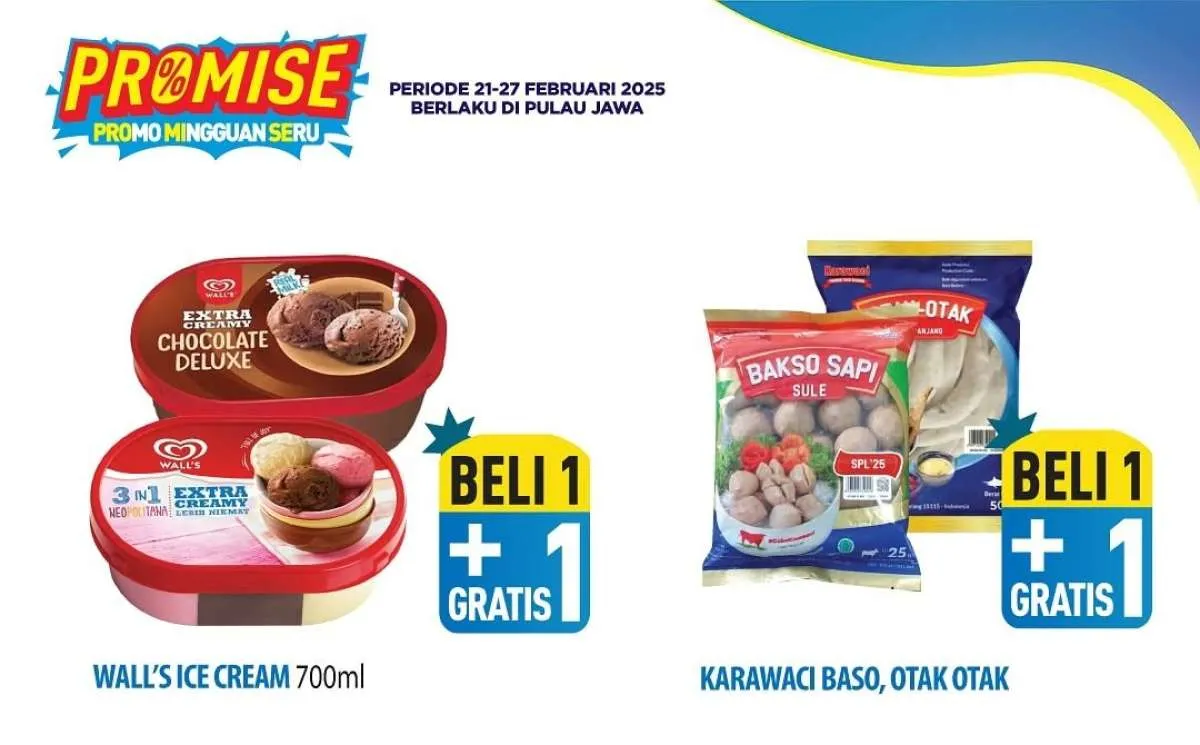 Promo JSM Hypermart 21-24 Februari 2025, Beli 1 Gratis 1 Es Krim-Bakso Sapi
