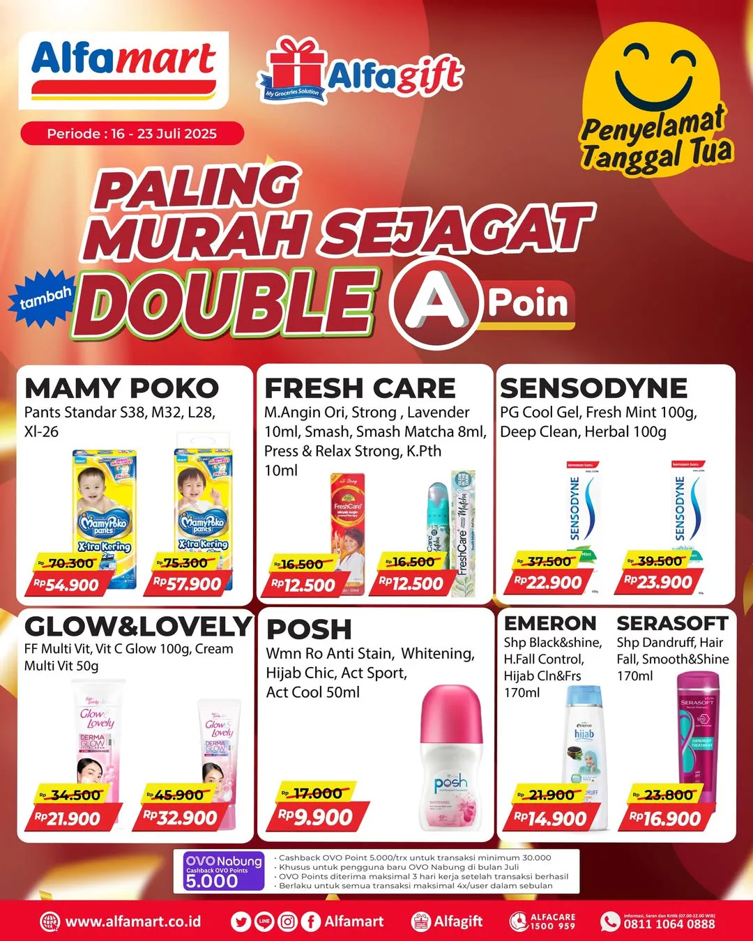 Promo Alfamart Paling Murah Sejagat Periode 16-23 Juli 2025