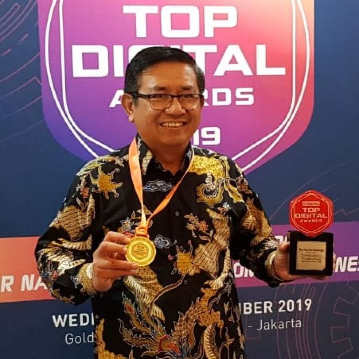 PTPN X Sabet Tiga Penghargaan dalam Top Digital Award 2019