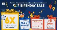 Pengunjung Shopee Naik 6 Kali Lipat di Festival Belanja 12.12