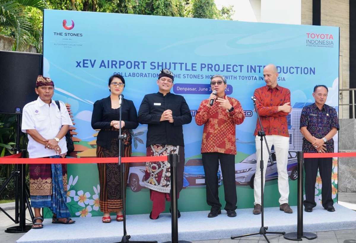 The Stones Hotel Bali Sediakan Airport Shuttle dengan Mobil Listrik Toyota