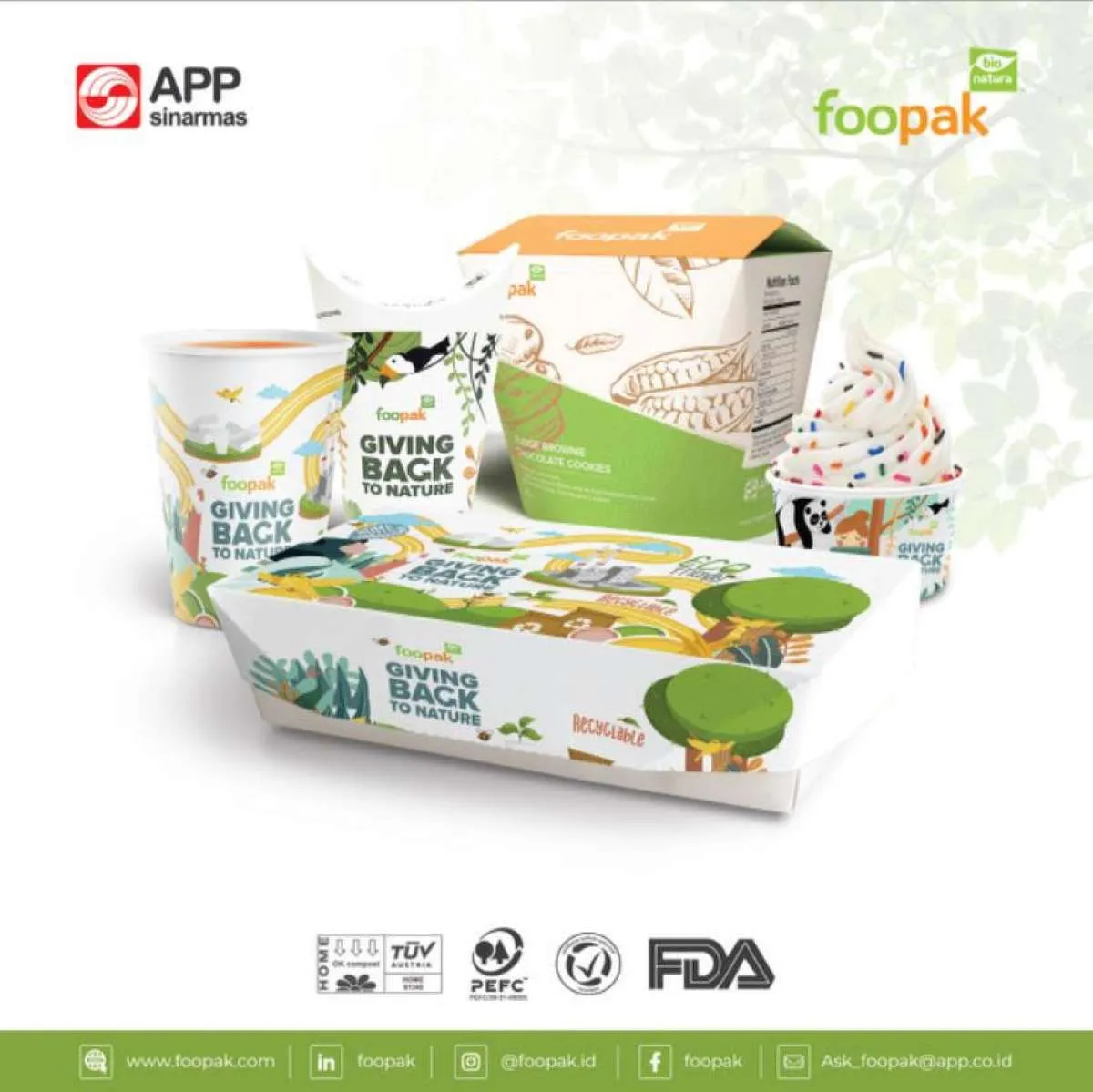 Asia Pulp & Paper Sinar Mas tingkatkan kapasitas produksi foopak bio natura