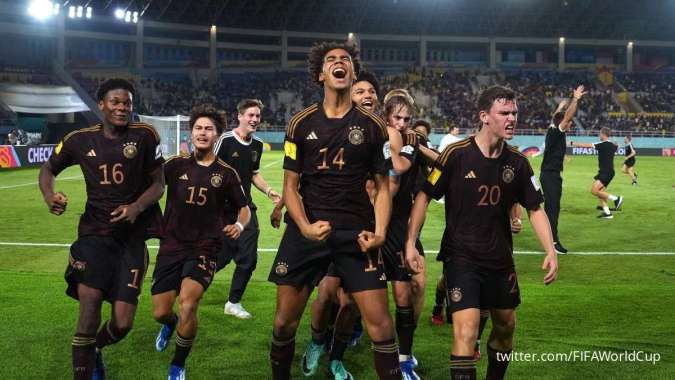 Simak Asal Klub Para Pemain Timnas Jerman U-17 yang Berlaga di Final Piala Dunia FIFA