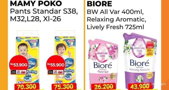 Promo Alfamart Paling Murah Sejagat 16-23 Agustus 2024, Sabun Biore Diskon Rp 16.000