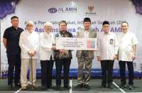 BAZNAS RI Terima Penyaluran ZIS Rp2,95 Miliar dari PT AL AMIN