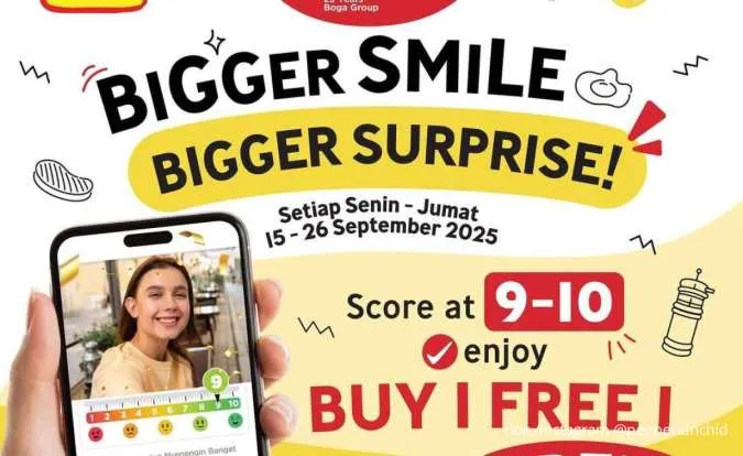 Promo Pepper Lunch Boga Anniversary ke-23, Buy 1 Free 1 Cuma Modal Senyum 