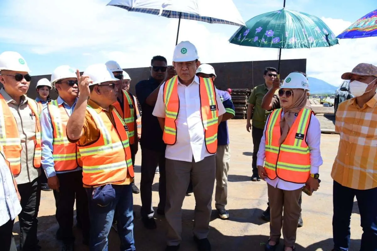 Lepas Ekspor Wood Pellet, Gubernur Gorontalo Apresiasi Kontribusi BJA Group