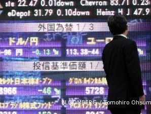 Nikkei terpuruk ke level terendah dalam dua pekan