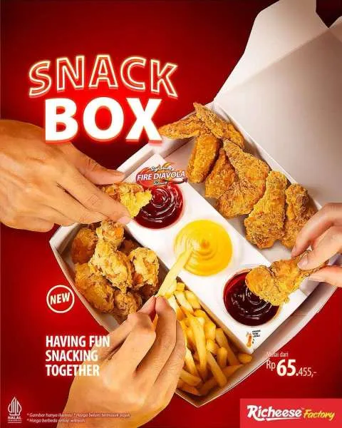 Promo Richese Factory Snack Box Hemat