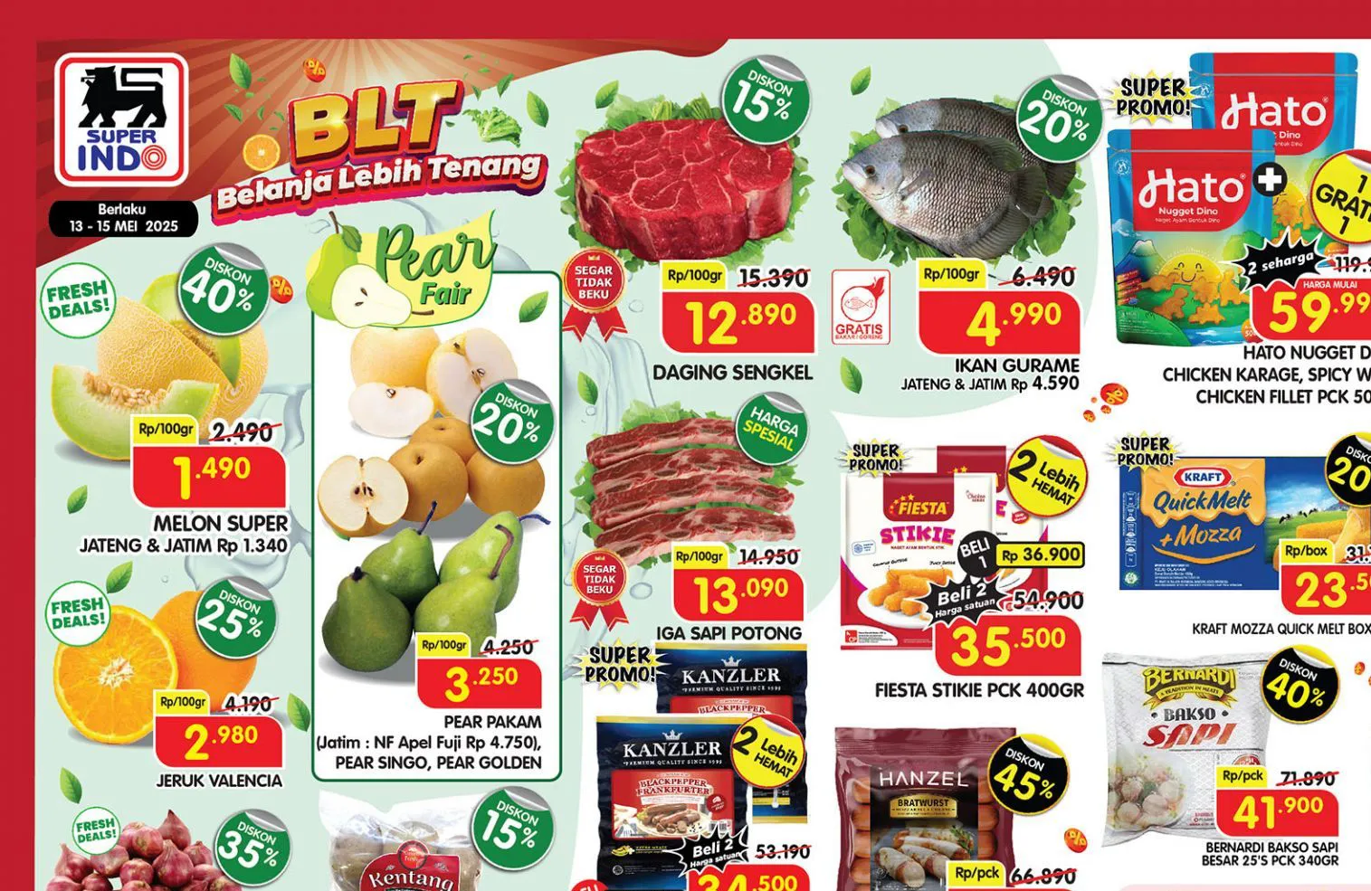 Promo Superindo Weekday Terbaru 13-15 Mei 2025