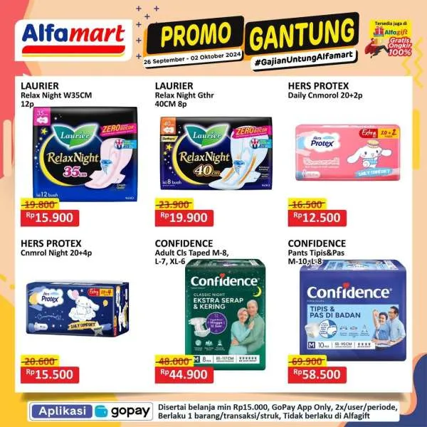 Promo Alfamart Gantung Periode 26 September-2 Oktober 2024