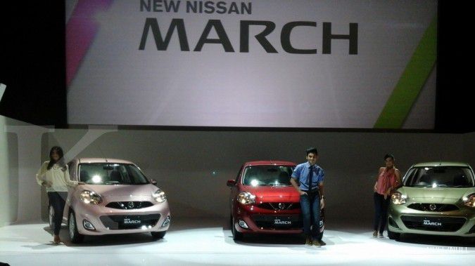 Nissan yakin bisa jual 3.000 unit New Nissan March