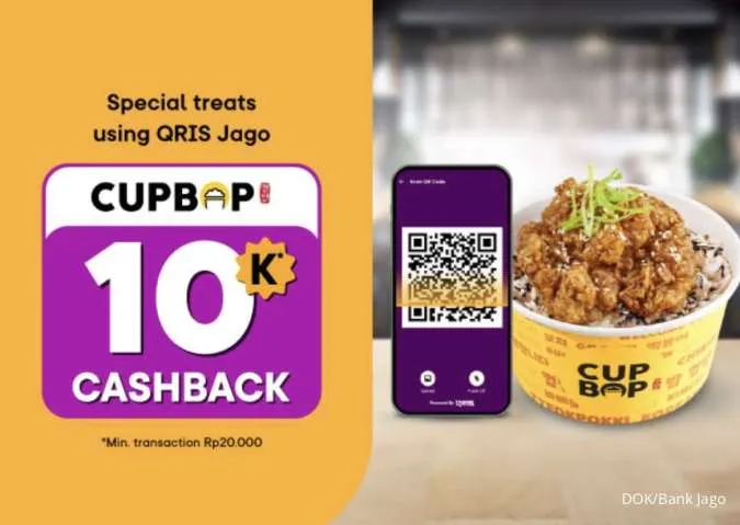 Promo Cupbob x Bank Jago