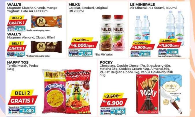Promo PSM Alfamart 30 April 2025, Promo Es Krim Magnum Beli 2 Gratis 1 Masih Ada
