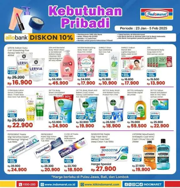 Promo Indomaret Super Hemat Periode 23 Januari-5 Februari 2025